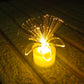 Fiber Optic Light, Mini Color Change LED Table Centerpieces, Light Up Candle, Diwali - Pack of 12
