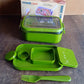 Magic Lunch Box with Leakproof Compartments (1 Pc)
