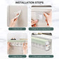 7877 Quirk Drawer Underwear Organizer Divider Wall Mount 5 Cell Drawer Storage Boxes And Acrylic Organizers For Lingerie Socks Ties Data Cable Spices Organization And Storage.