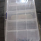 15-Grid Clear Plastic Jewelry Organizer Box with Dividers (1 Pc)