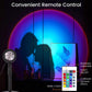 6423 4 Colors Sunset Lamp Sunset Projection Lamp Led Night Lights