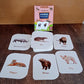 Kidkraft 32-Piece Animal Flash Cards Set