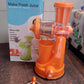 Manual Fruit Vegetable Juicer with Juice Cup and Waste Collector
