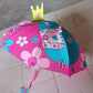3D Kids Umbrella with Cartoon Print – Cute Waterproof Rain Umbrella (1 Pc)