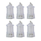 Led Hanging Lantern Style Decorative Flameless Candles (6 Pc)
