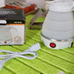 Travel Folding Electric Kettle 600W - (304 Stainless Steel & Silicone)