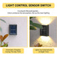 9536 Solar Wall Lights Small Fence Lights Solar Powered Up Down Led Porch Light Garden Lights Outdoor Solar Landscape Lights Waterproof Light (1 Pc)