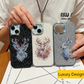 Cosmic Guardian Stardust Pattern Phone Case (white)
