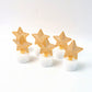Set Of 6 Decorative Led Star Candles