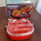 Double Layer Froggy Shape Lunch Box with Spoon (1 Pc / Mix Color)