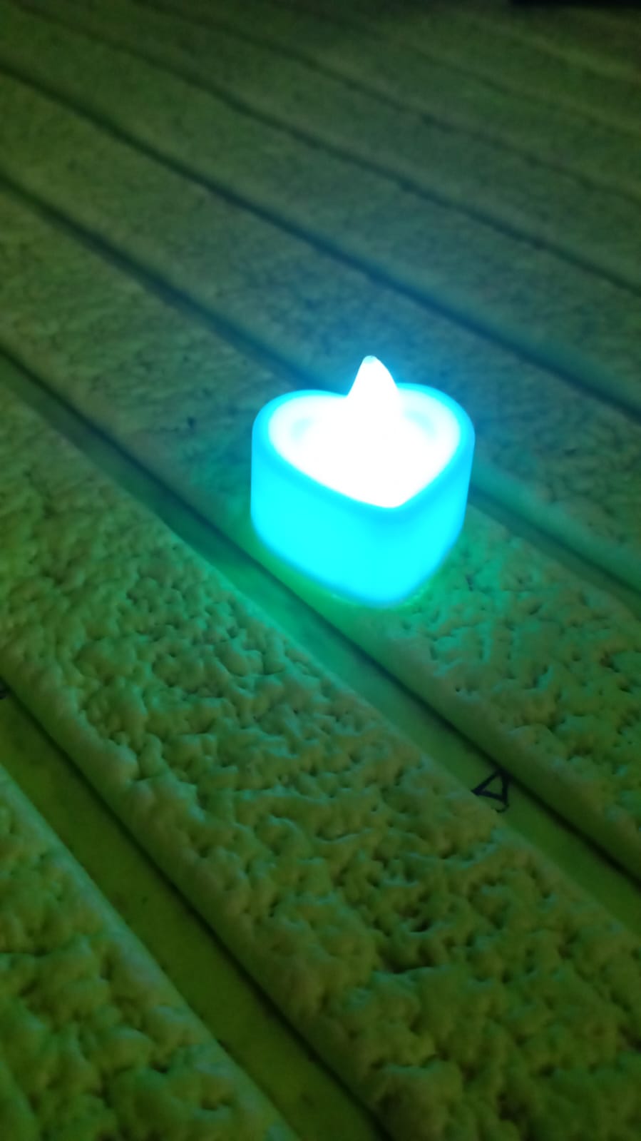 LED Tealights, Smokeless Plastic Decorative Candles, Diwali (Pack Of 1 / Multicolor)