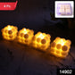 Decorative Led Bubble Candles (4 Pc  Set)