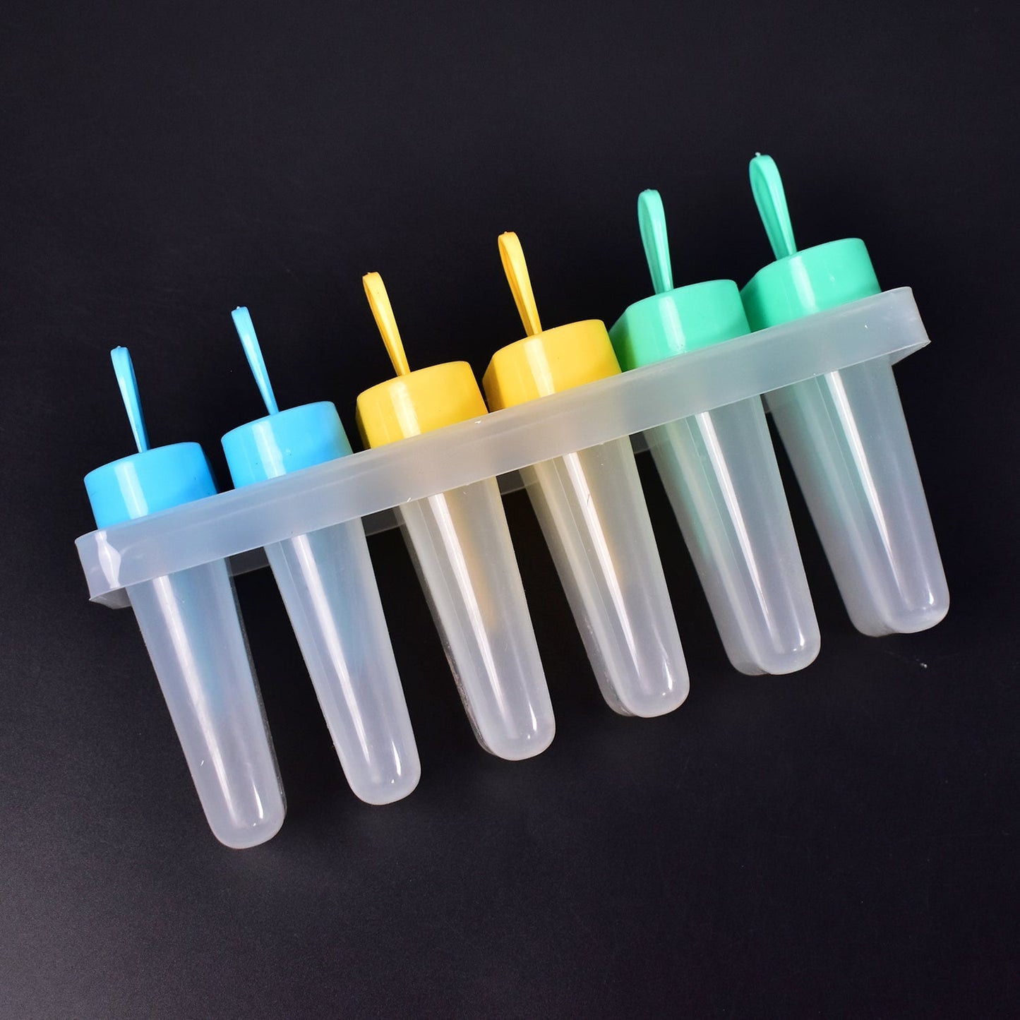 Ice Candy Maker Upgrade sicle Molds Sets 6 Ice  Makers Reusable Ice Lolly Cream Mold Home-Made sicles Mould with Stick
