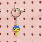 Cartoon Animal Keyring with Soft Touch