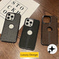 Leather Stich Logo design for 15 PLus (Black)
