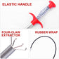 1628 Multifunctional Cleaning Claw Pilpe Cleaner Drainage Block Remover Drain Spring Pipe Dredging Tool Drain Cleaning Tool For Hair Drain Drain Cleaner Sticks Drain Pipe Clearer (290 Cm)