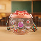Round Belly Shape Kids Water Bottle (400ml  1 Set )