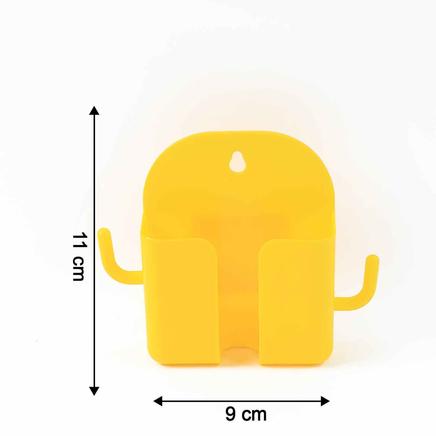 1 Pc Wallmount Mobile Stand With Hook for and stuffs purposes. (Mix Color / 1 Pc)