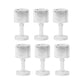 Set Of 6 Led Crystal-effect Table Lamps