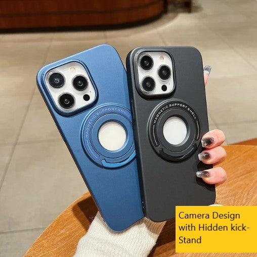Matte Magsafe Magnetic Phone Case With Hidden Kickstand - iPhone 14 plus