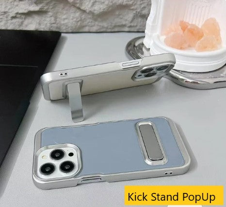 Ultra slim Metal Kick stand