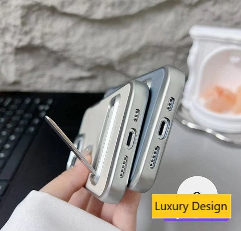 Ultra slim Metal Kick stand