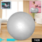 Heavy Duty Gym Ball Non-Slip Stability Ball with Foot Pump for Total Body Fitness