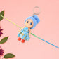2-in-1 Kids Doll Rakhi cum Keychain – Stylish Soft Toy Rakhi for Raksha Bandhan & Daily Use as Bag or Key Ring (Mix Design)