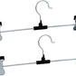 7202 Hangers With 2-adjustable Anti-rust Clips (Pack Of 12)