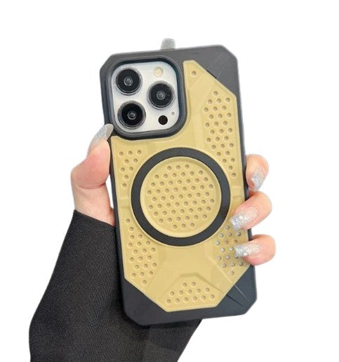 Heat Dissipation Hole Cooling Down Magsafe Phone Case - iPhone 14  pro
